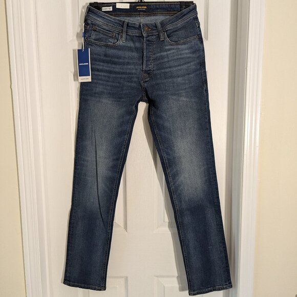 NWT JACK & JONES 782 Tim Slim Straight Jeans - Picture 1 of 6